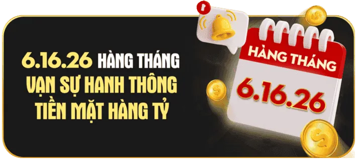 Tiền thưởng độc quyền vt999 win