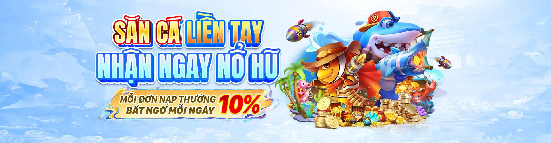 Thế giới bắn cá vt999 win với đồ họa 3D sống động và nhiều loại cá